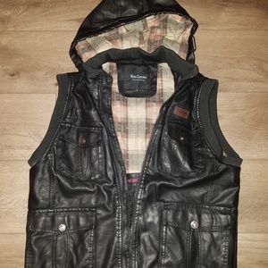 Bleau Grandeur leather vest